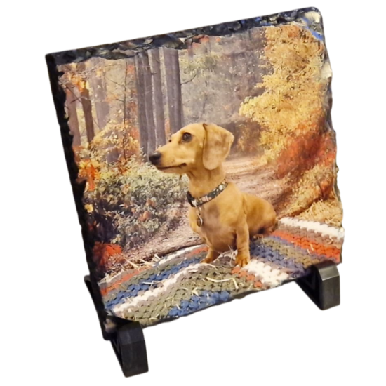 Photo Slate - Gloss - Square 14cm x 14cm