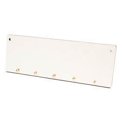 Hardboard Key Holder with 5 Hooks