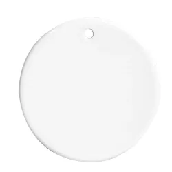 Ceramic Round Christmas Tree Ornament